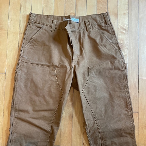 Carhartt canvas workwear jeans - Picture 2 of 4